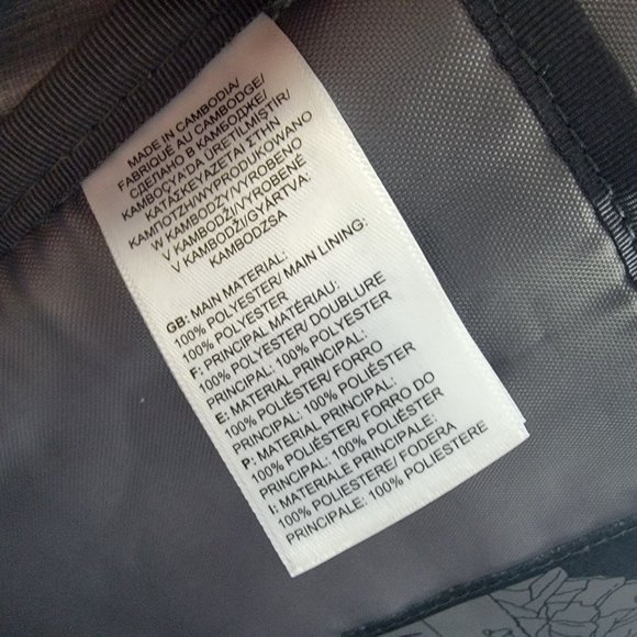 The North Face Connector Backpack Silver Gray Laptop Hiking School Thick Padding - Picture 7 of 10